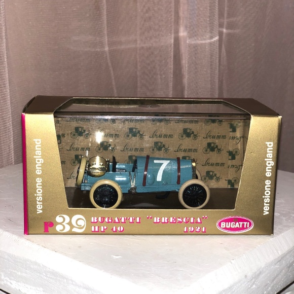 Brumm Bugatti Other - Brumm Gold Series Collection 1921 Bugatti “Brescia” HP 40 Rare Bugatti 1921 car